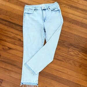 DEAR JOHN Light Wash Ankle Jeans